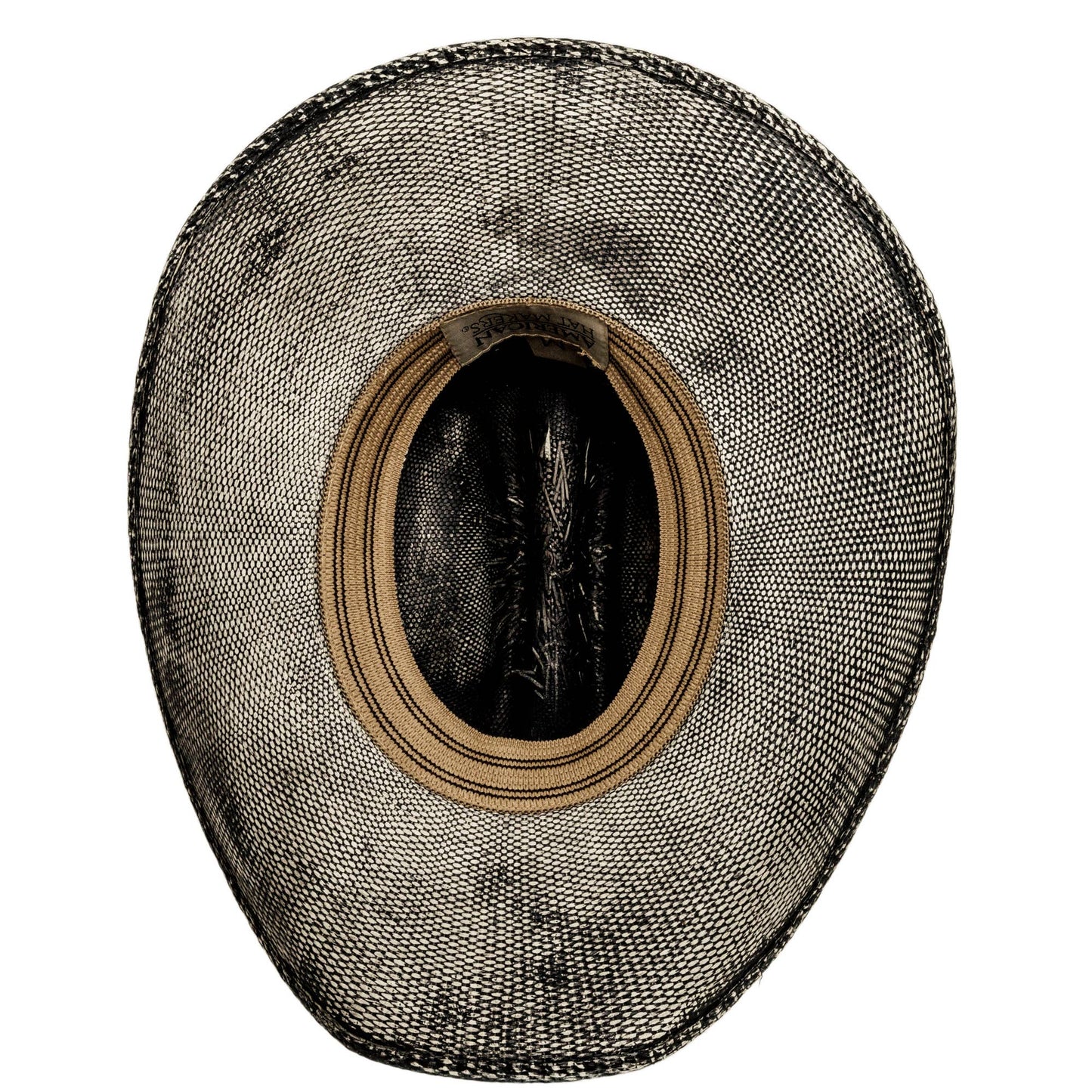 Moonwalk Distressed Bangora Straw Cowboy Hat – Grey
