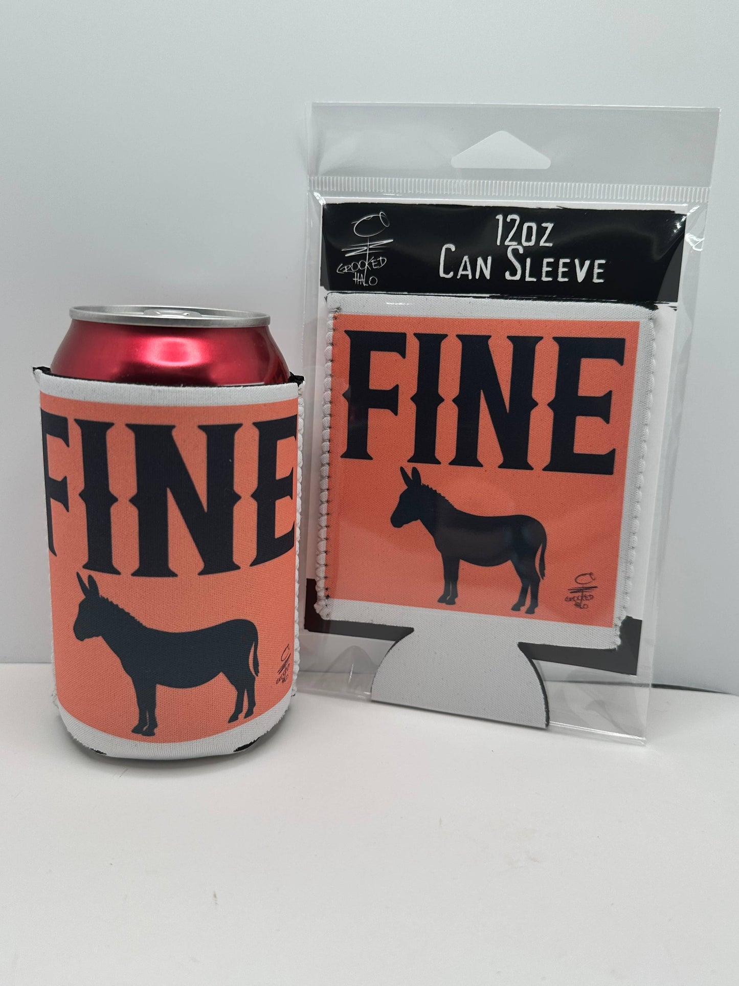 "FINE ASS" Neoprene Can Sleeve