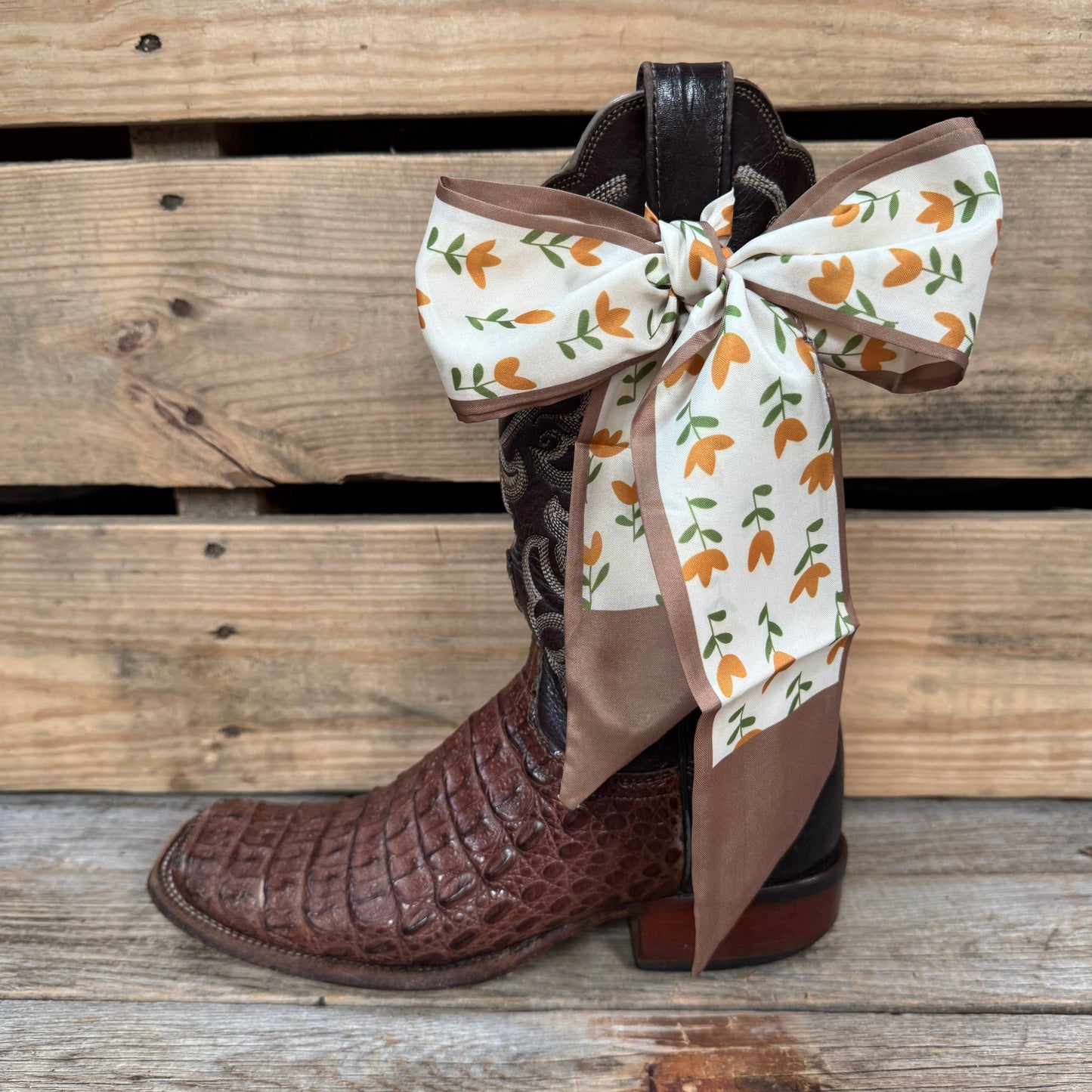 Wild Sage Skinny Scarf