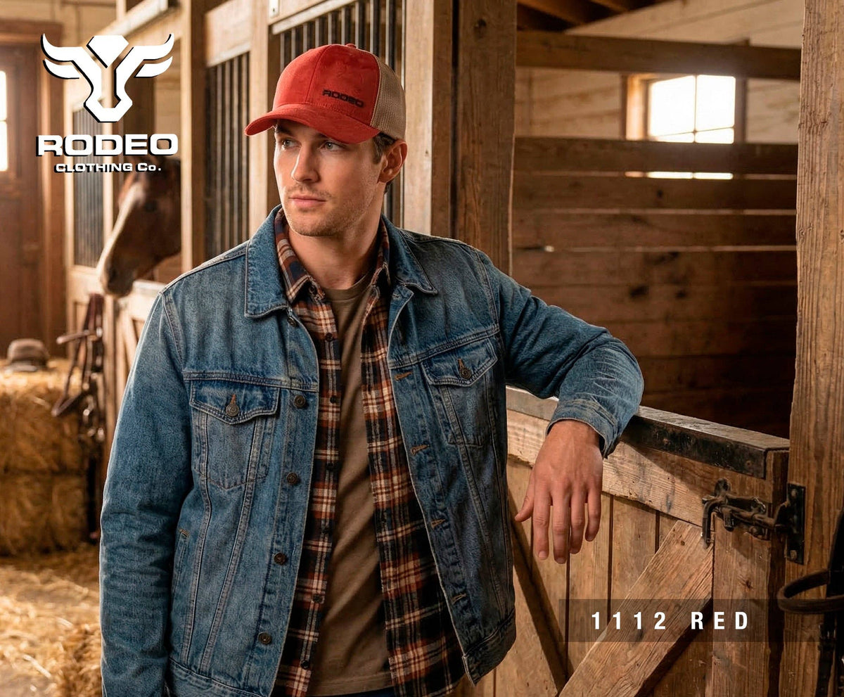 Rodeo Rust Suede-Look Trucker Hat
