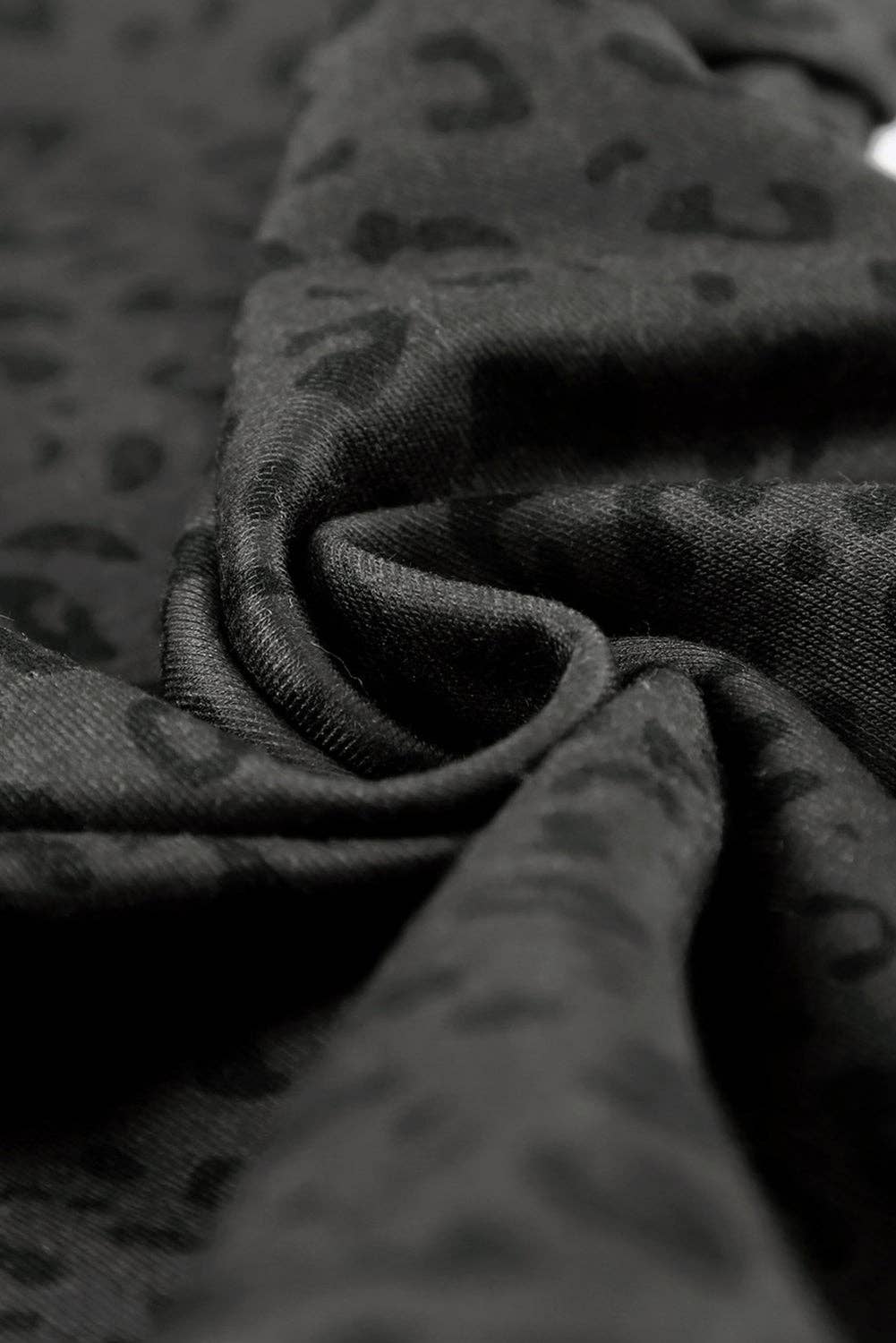 Black Breexy Leopard Joggers