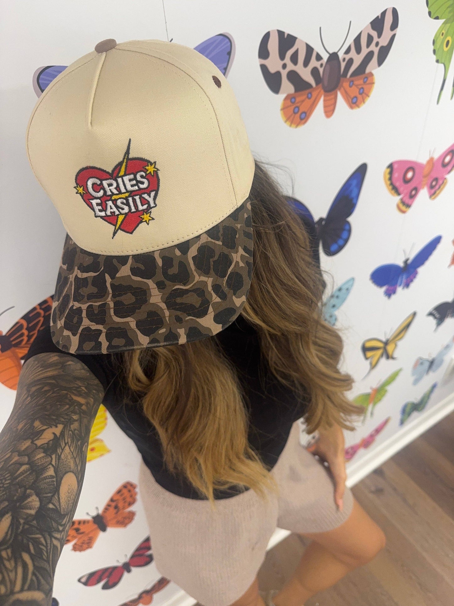 Cries Easily Trucker Hat