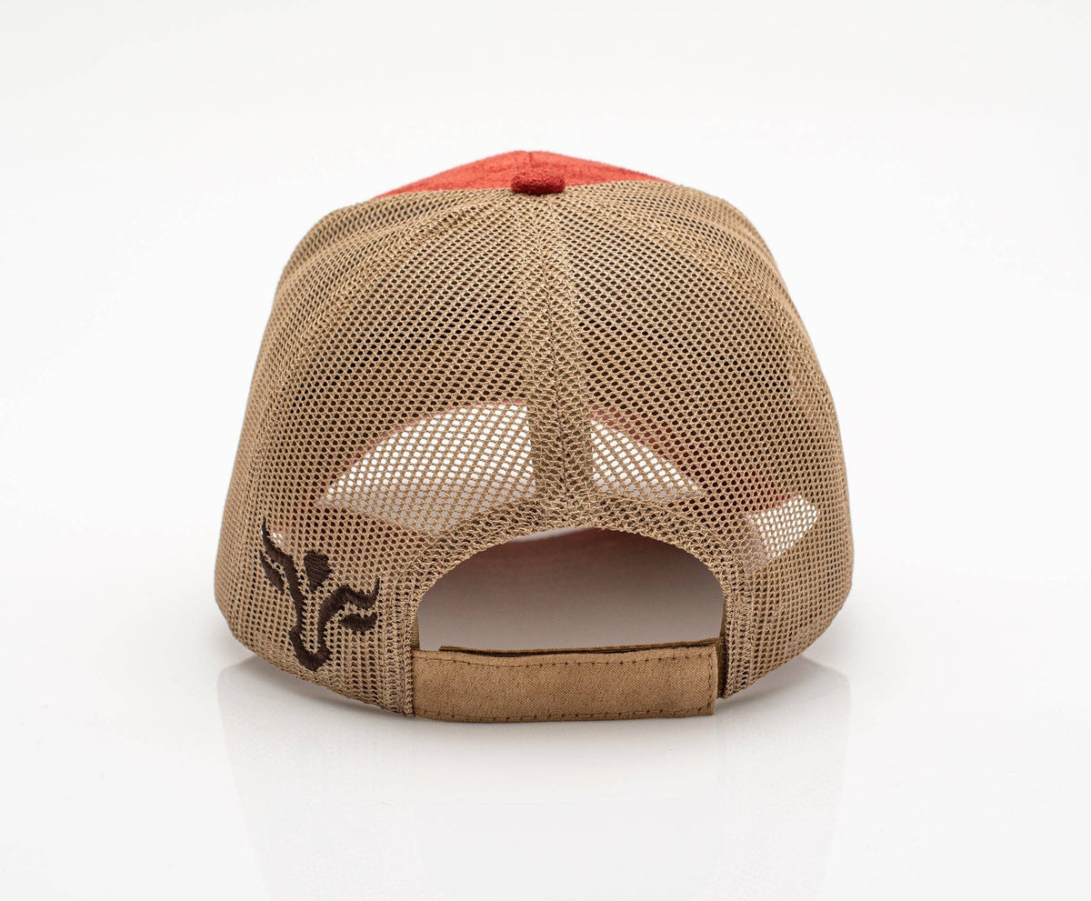 Rodeo Rust Suede-Look Trucker Hat
