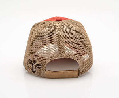 Rodeo Rust Suede-Look Trucker Hat