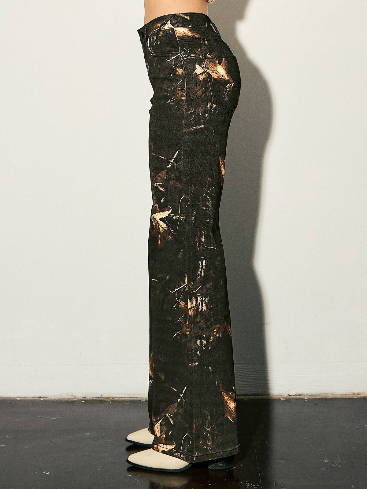 Backwoods After Dark Wide Leg Jeans