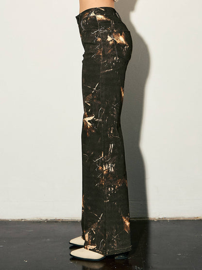 Backwoods After Dark Wide Leg Jeans