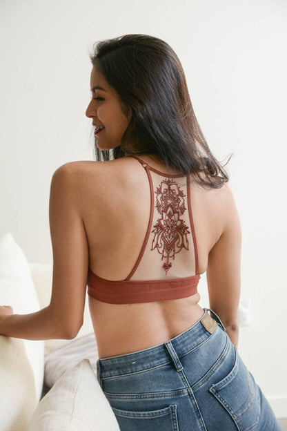 Tattoo Back Mesh Brale