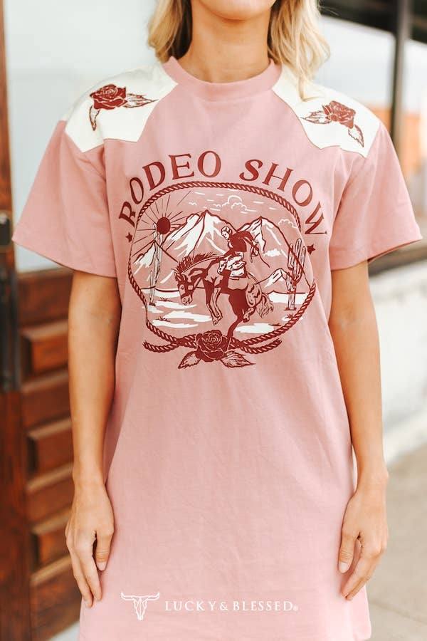 Rodeo Days T-Shirt Dress
