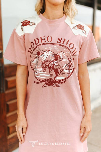 Rodeo Days T-Shirt Dress