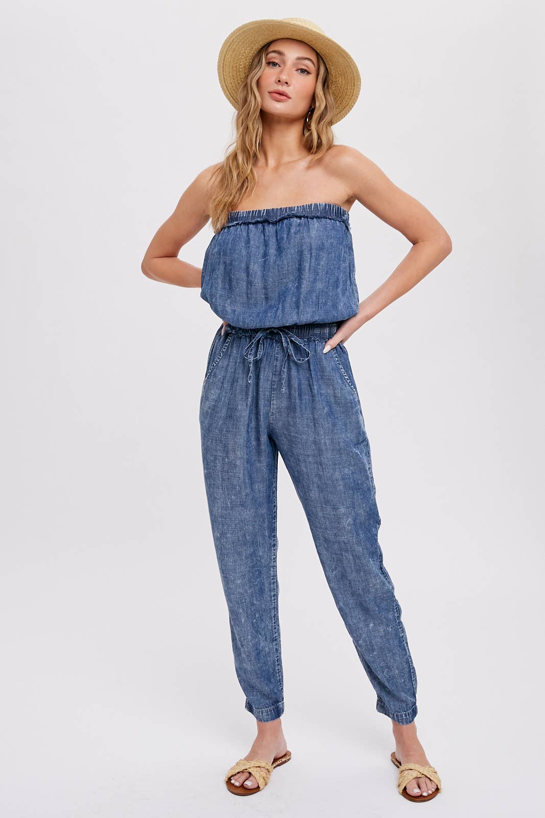 Strapless Jumpsuit