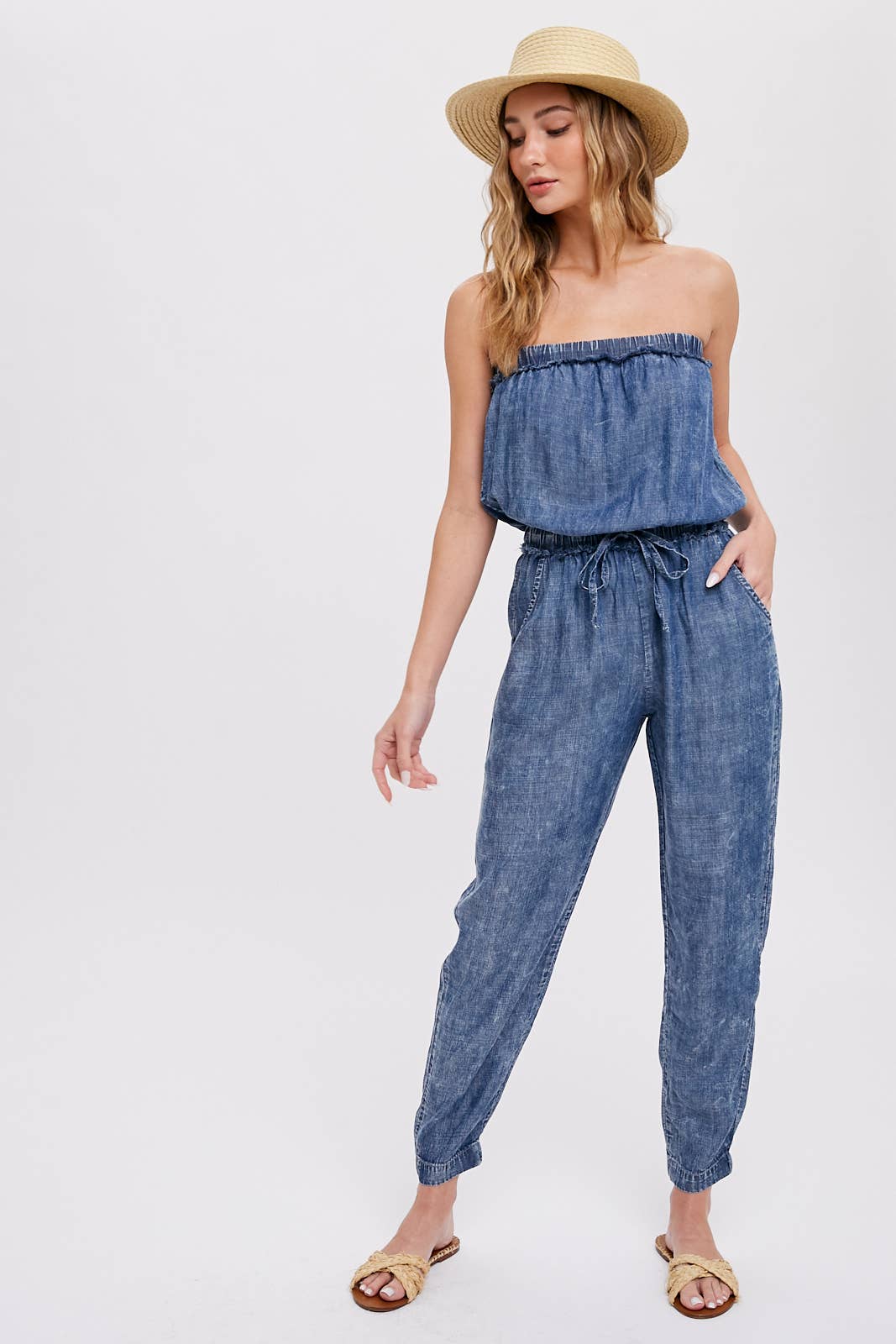 Strapless Jumpsuit