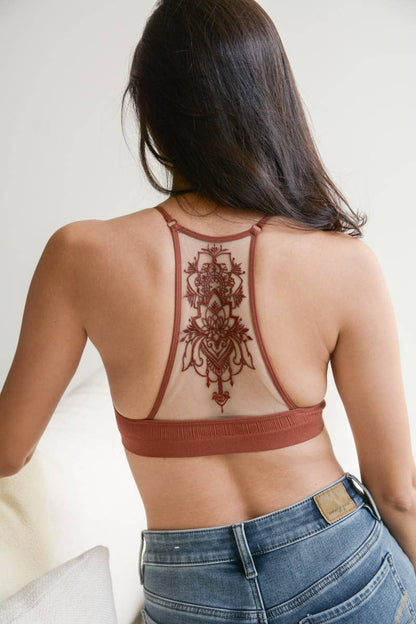 Tattoo Back Mesh Brale