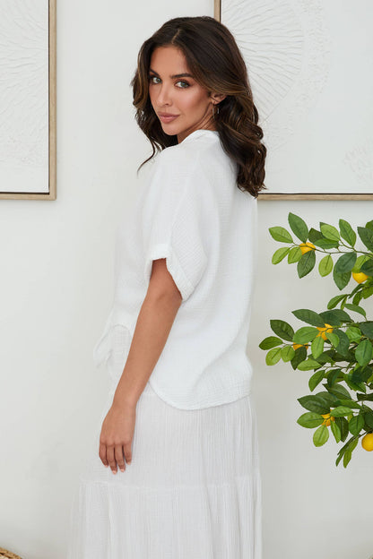 Prairie Breeze Tie Top