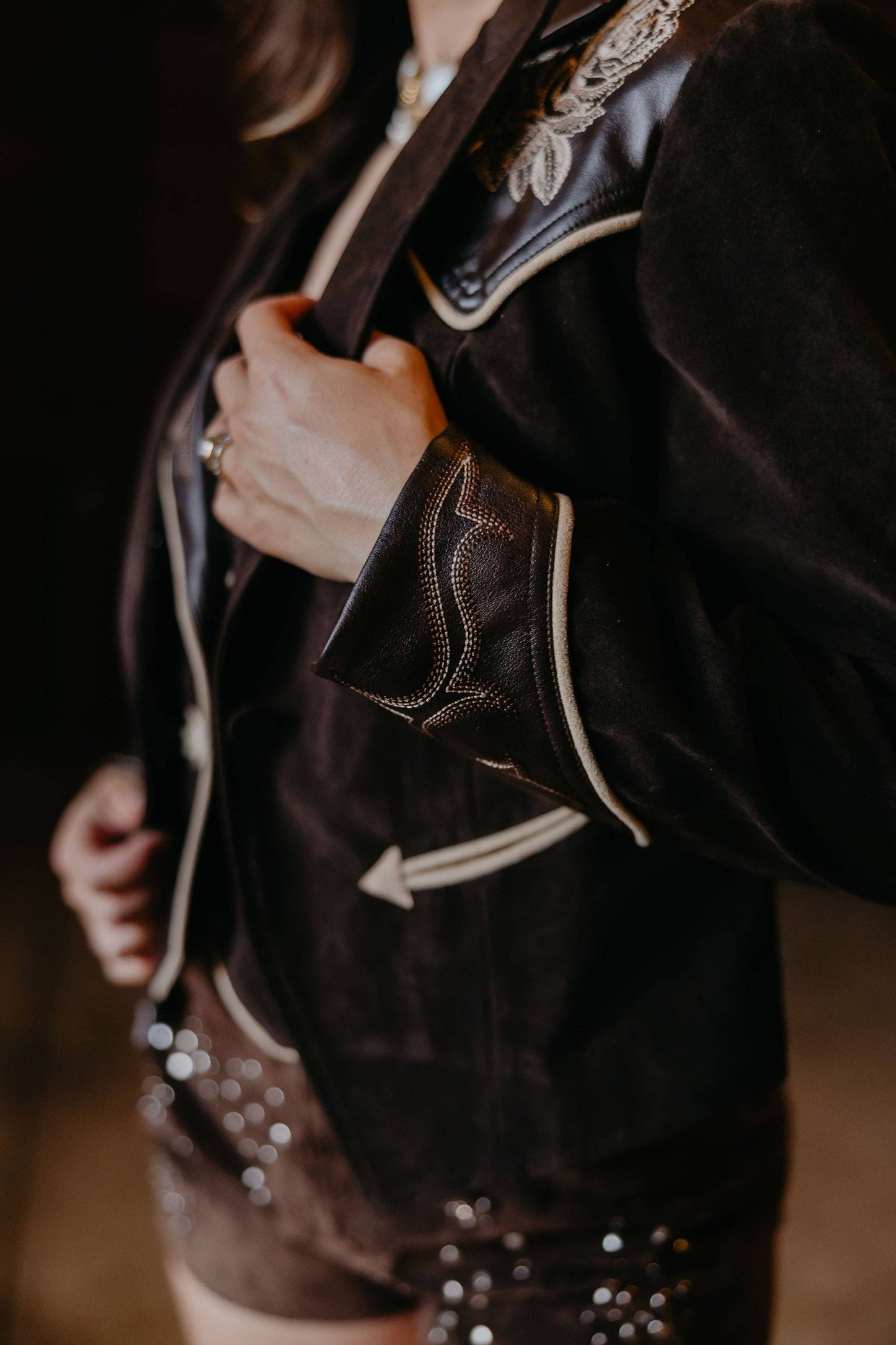 Designer Rodeo Quincy "The Belle Rose Jacket"