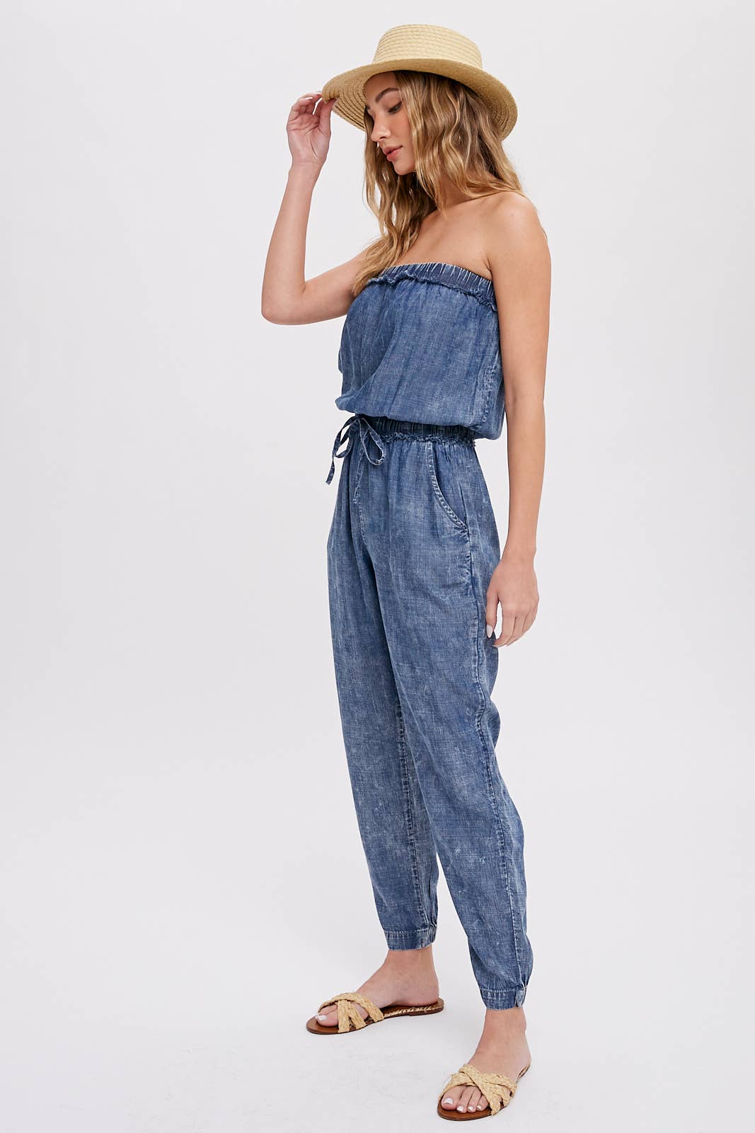 Strapless Jumpsuit