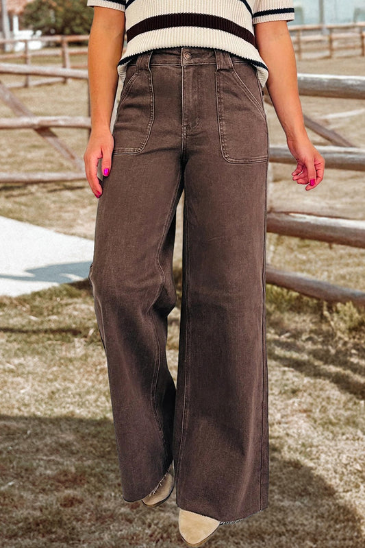 Patch Pocket Western Vintage Wash