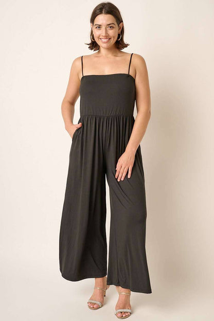 Midnight Mesa Tank Jumpsuit 🖤