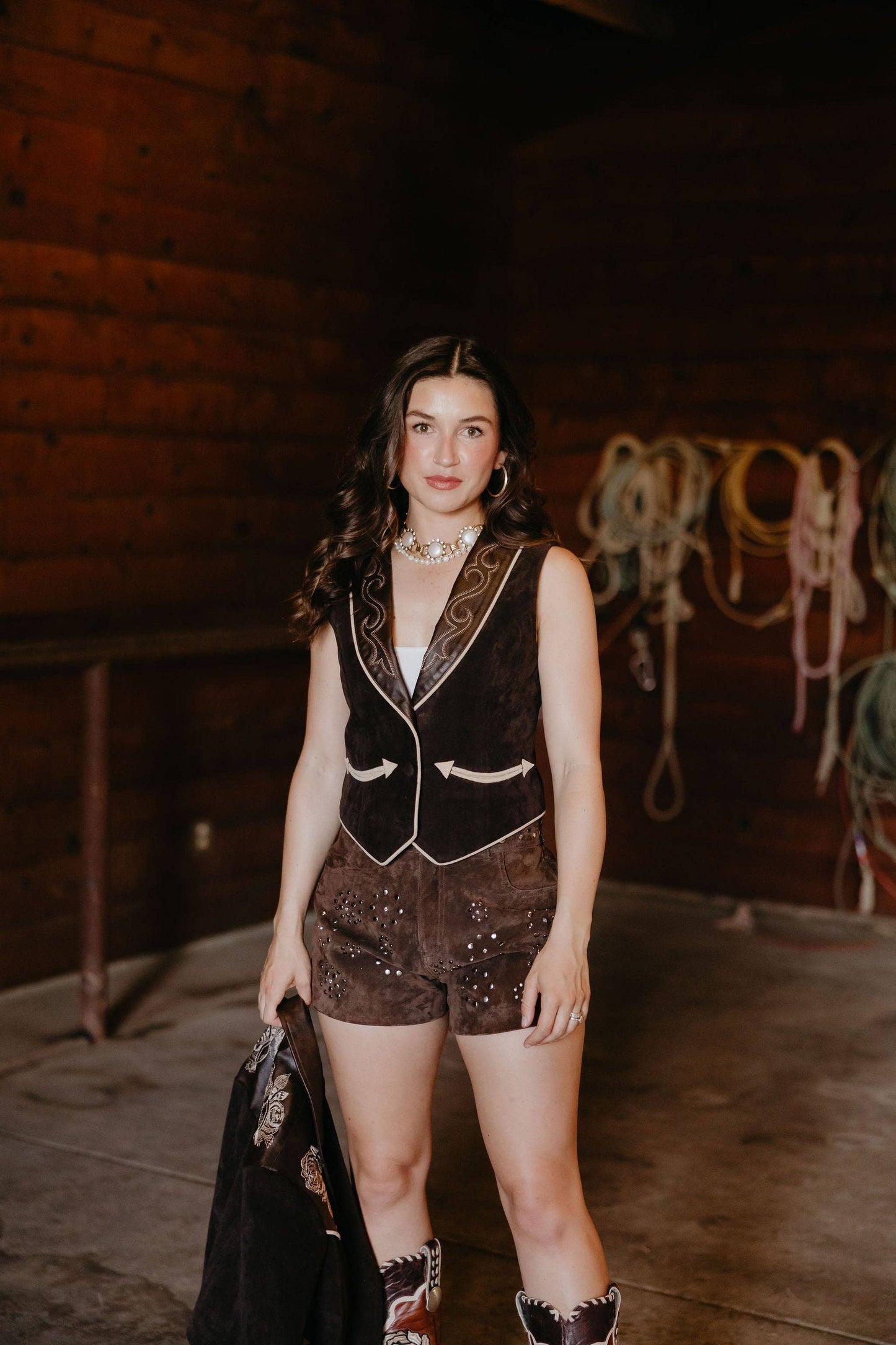 Rodey Quincy Bronc Rider Belle Vest