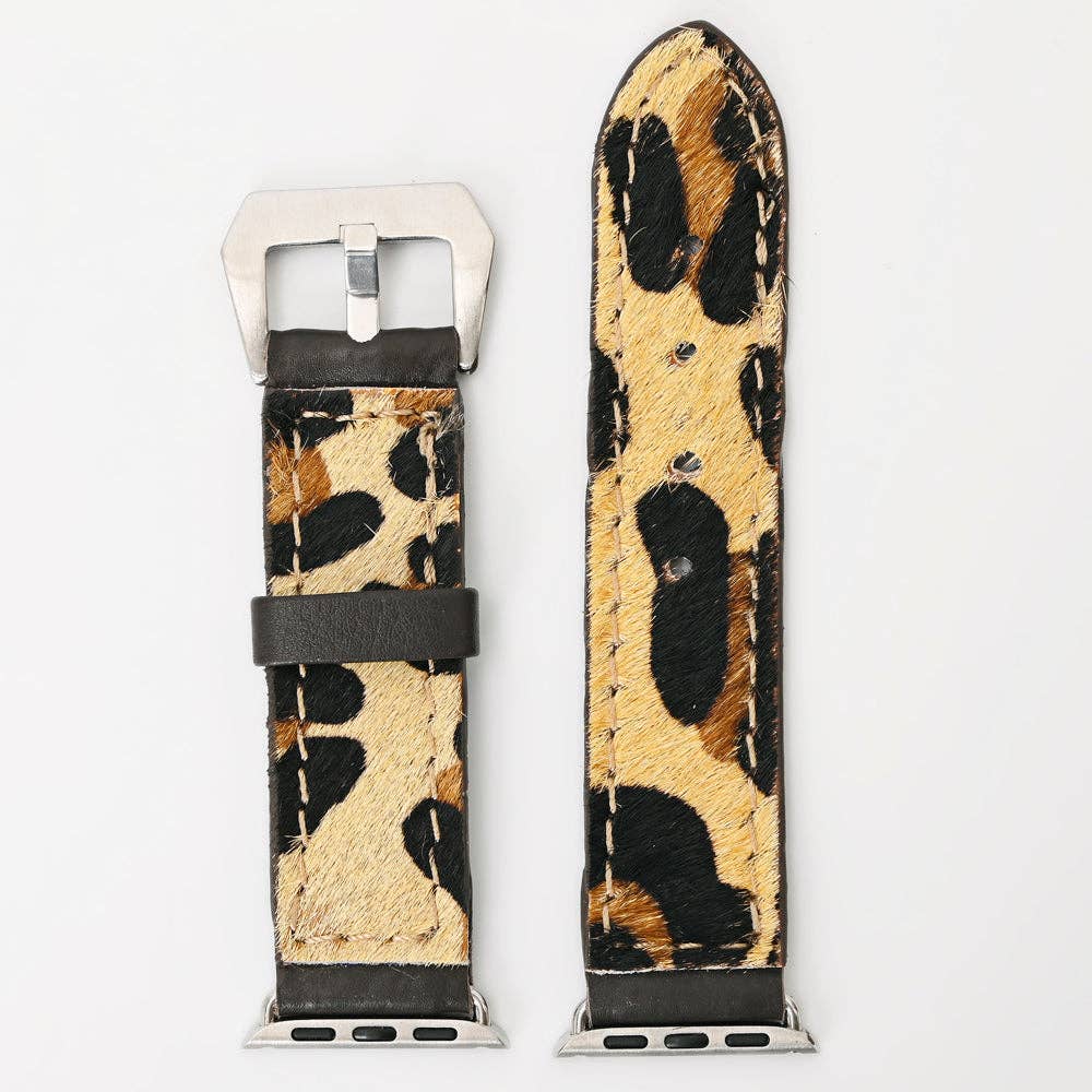 Wildcat Cowhide Western Leather Smart Watch Band