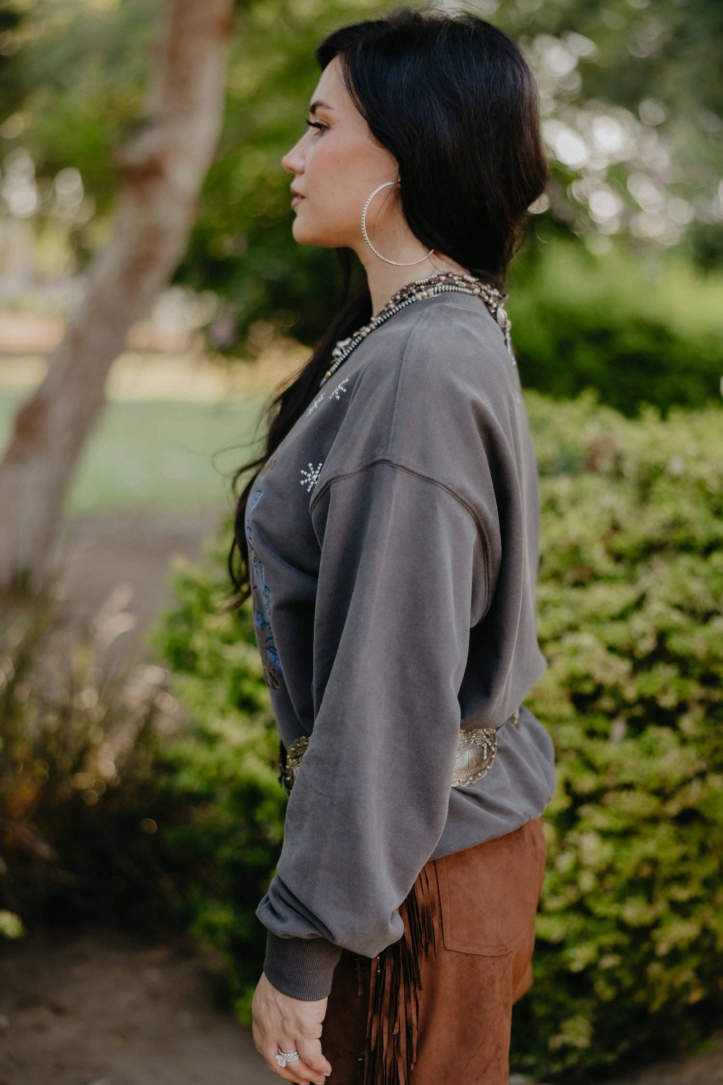 God Bless Horses Pullover "RODEO QUINCY"