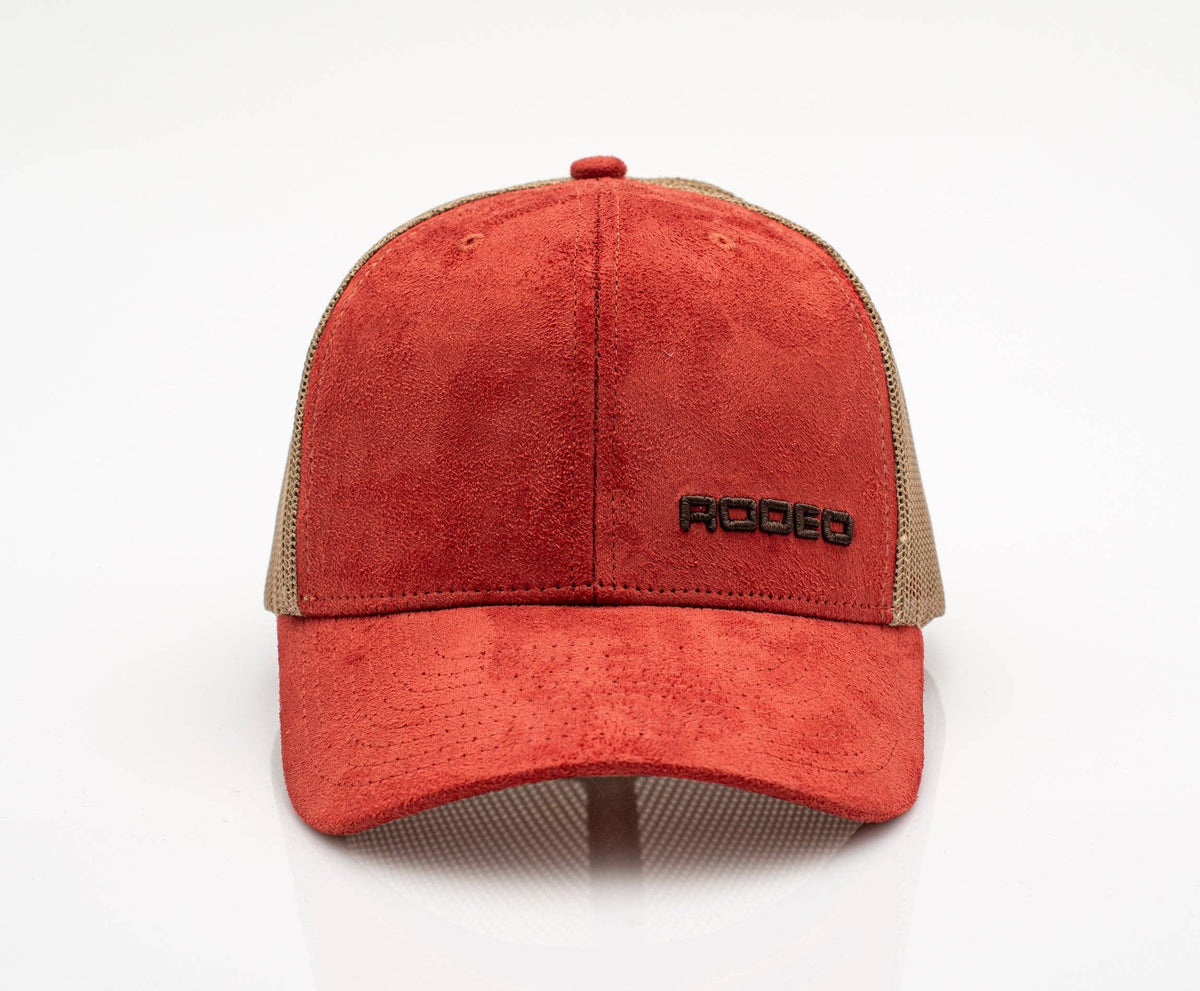 Rodeo Rust Suede-Look Trucker Hat
