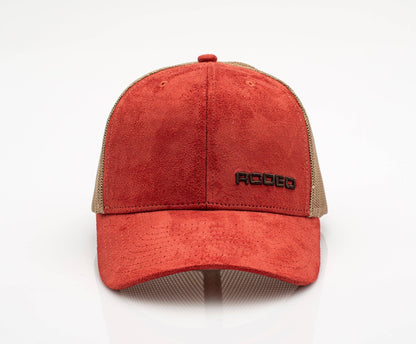 Rodeo Rust Suede-Look Trucker Hat
