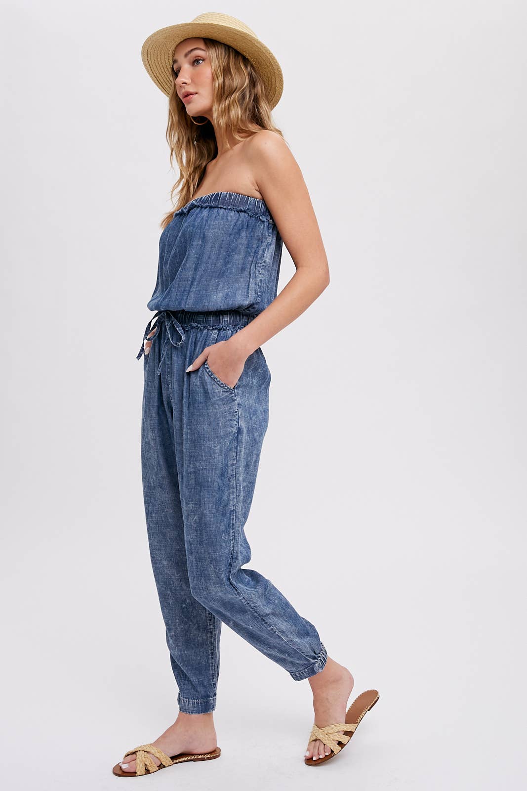 Strapless Jumpsuit
