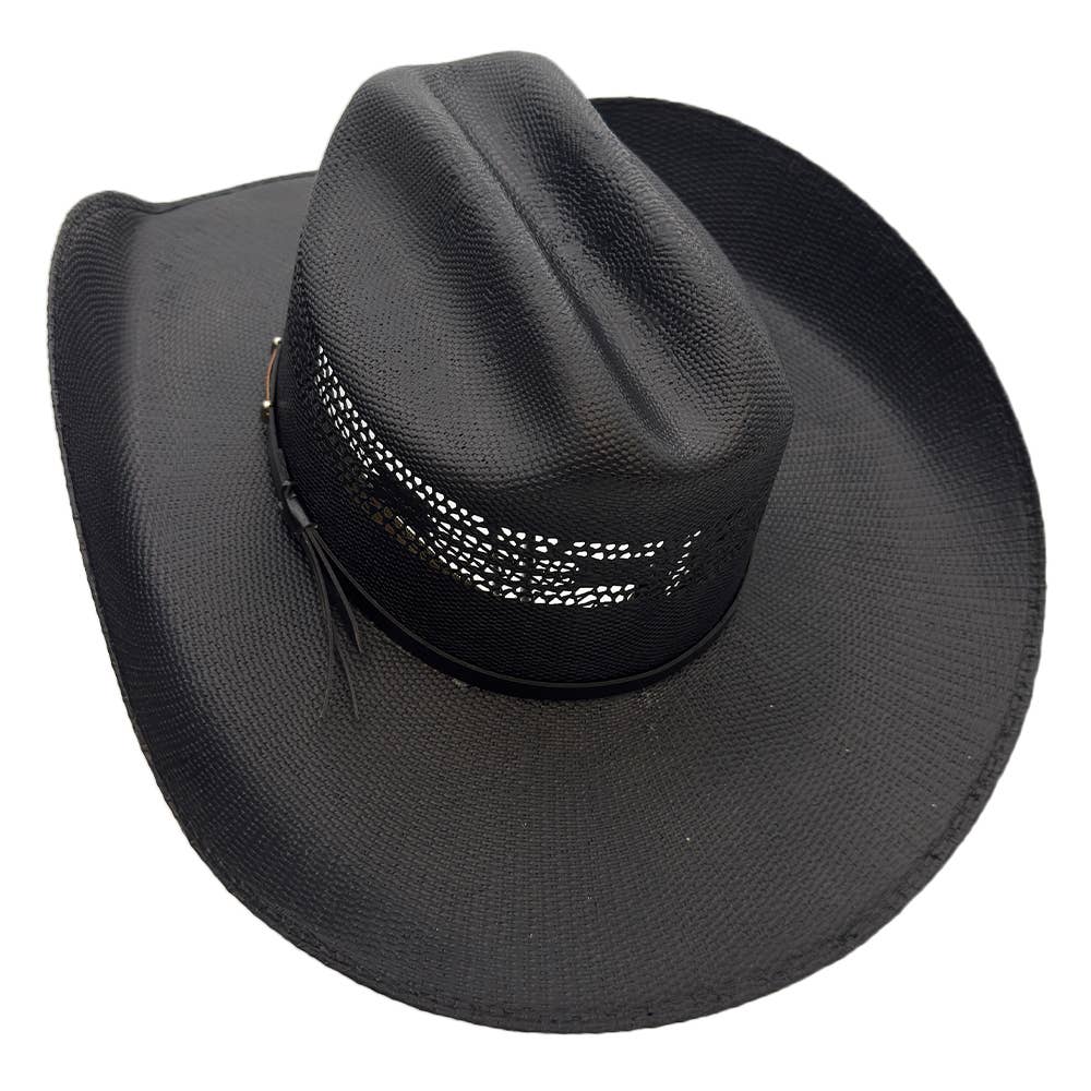Bangora Straw Western Hat - Style Montana