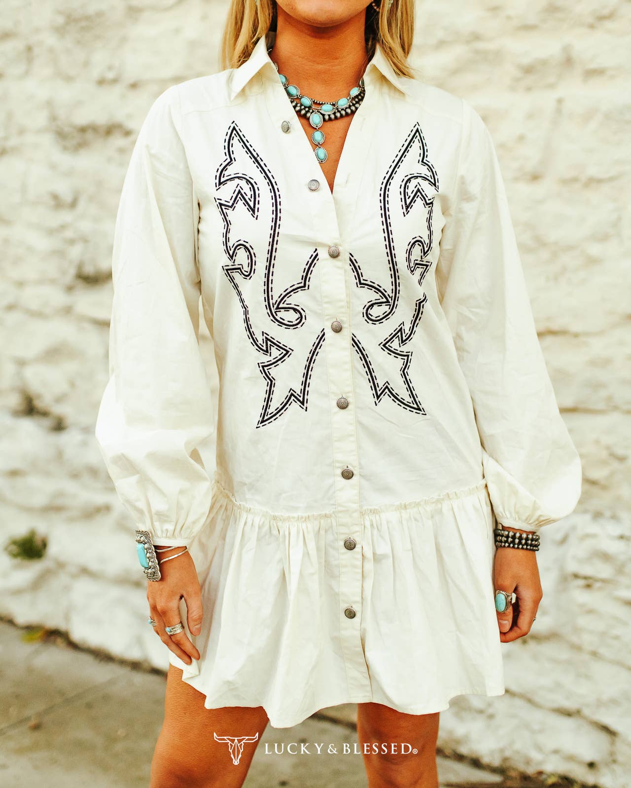 The Ivory Prairie Dress