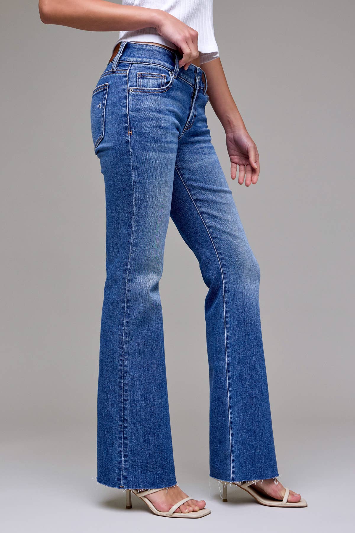 Dakota Drift Low Rise Bootcut Jeans