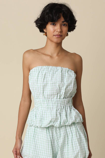 Stampede Sweetheart Bubble Top