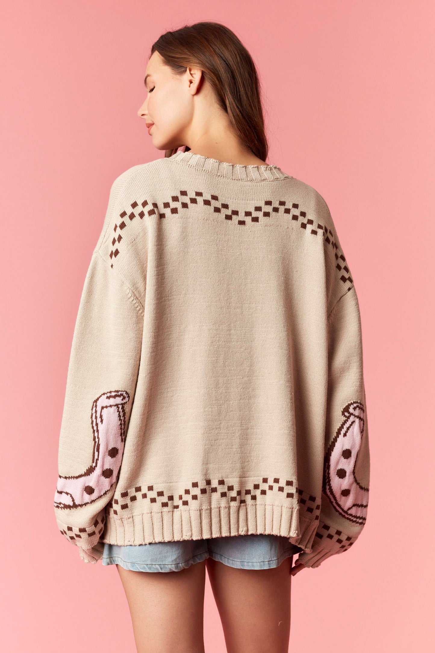 The Prairie Horseshoe Cardigan 🐎