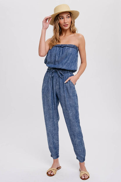 Strapless Jumpsuit