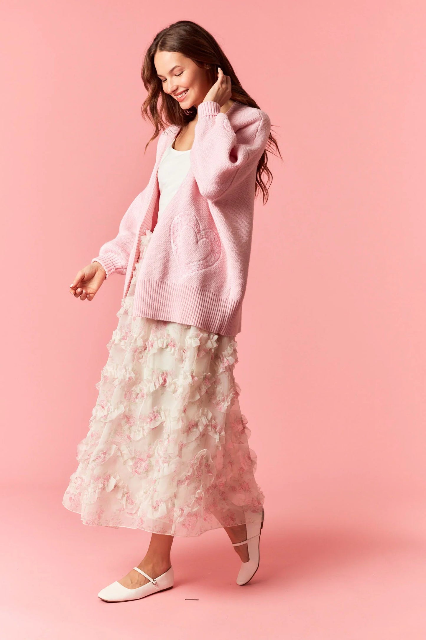 Valentine Button-Down Cardigan