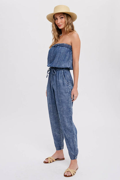 Strapless Jumpsuit