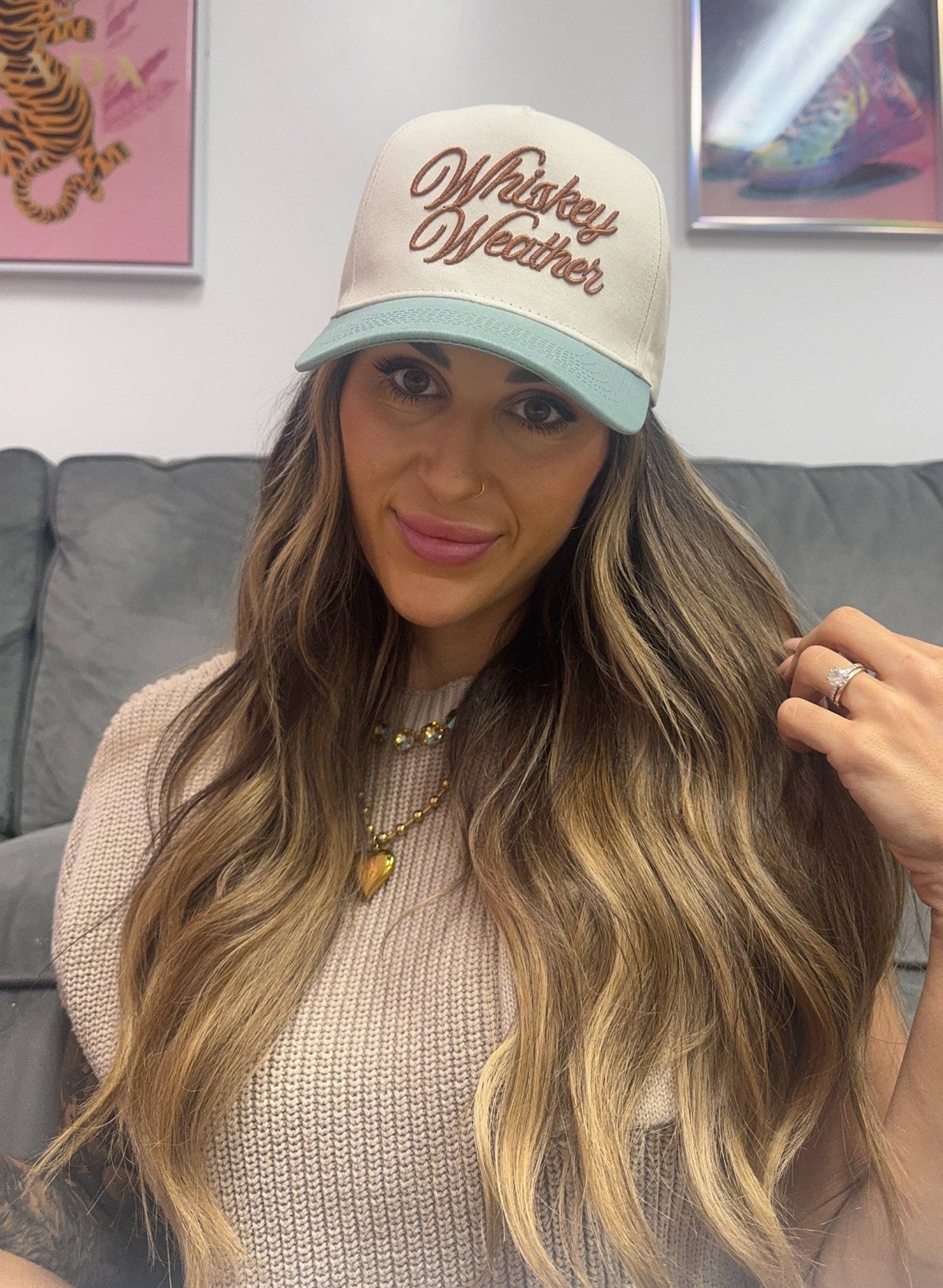 Whiskey Weather Trucker Hat