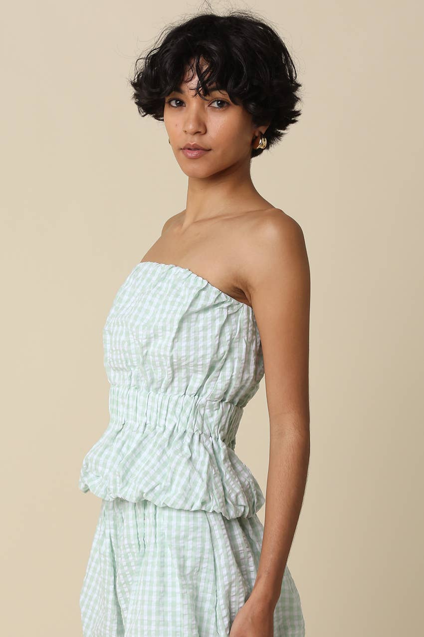 Stampede Sweetheart Bubble Top