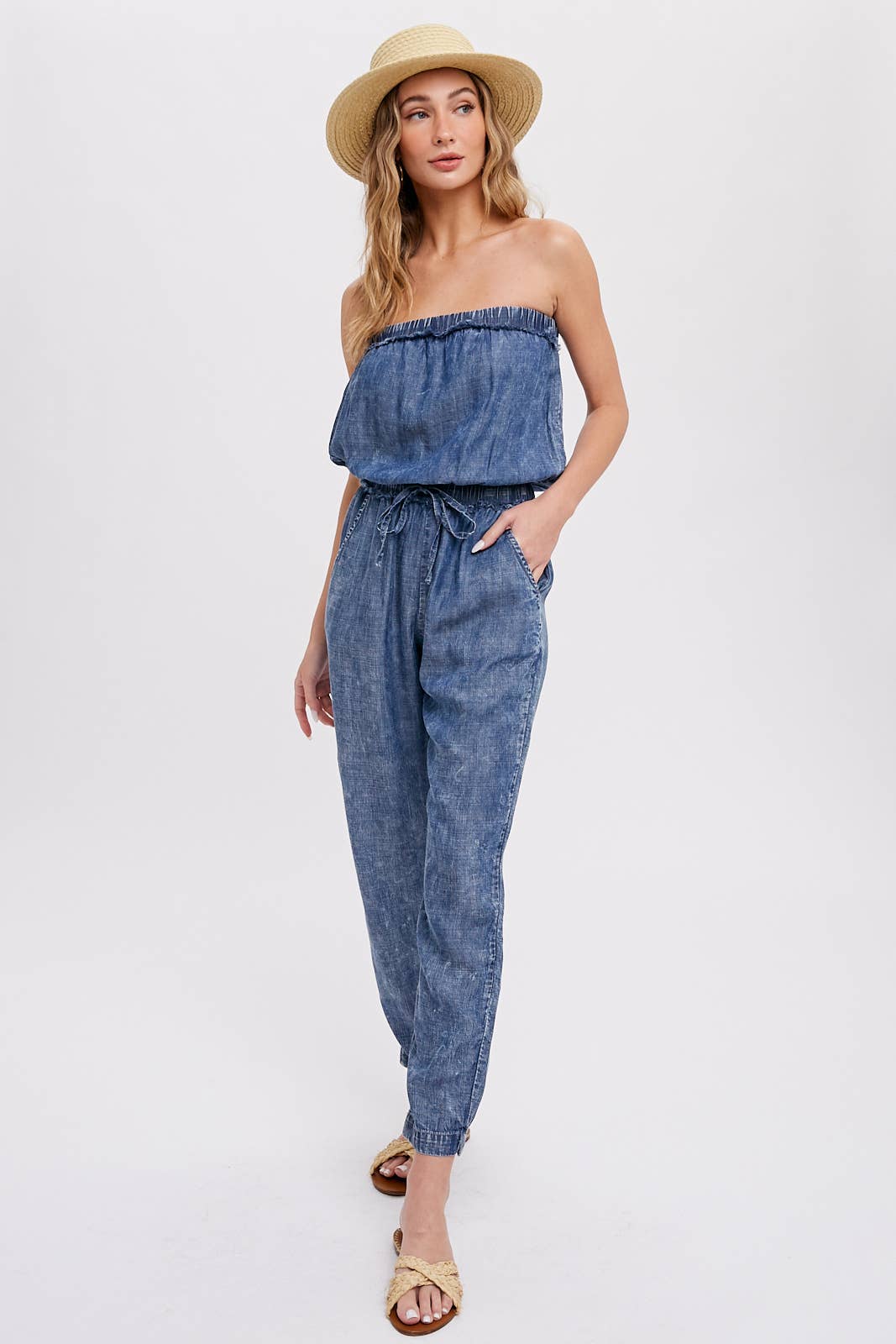 Strapless Jumpsuit