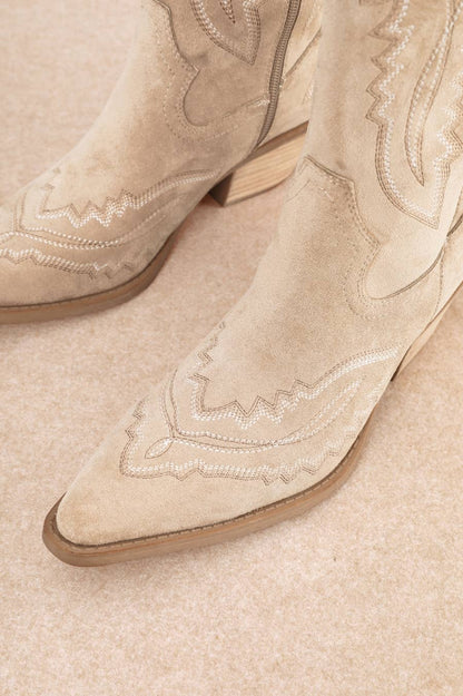 The Savannah Embroidered Tall Boot