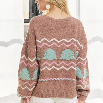 Gingerbread Holiday Knit