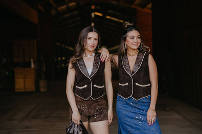 Rodey Quincy Bronc Rider Belle Vest