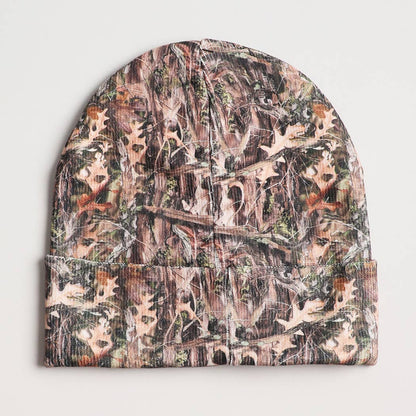 Howdy, Darlin' Embroidered Patch Camo Beanie