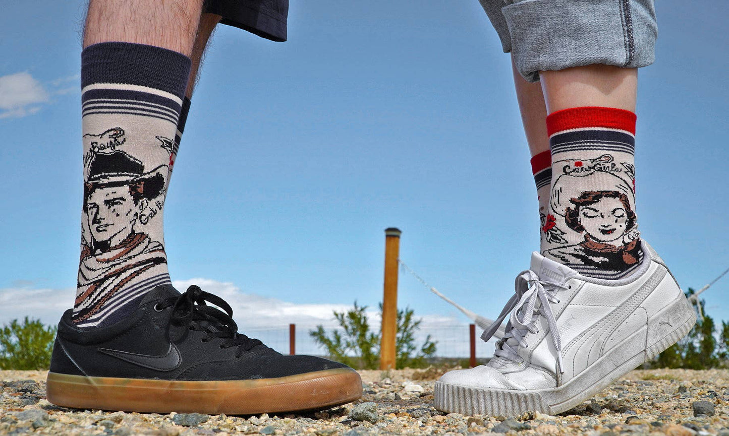 Cowgirls Cry | Women’s Western Premium Crew Socks