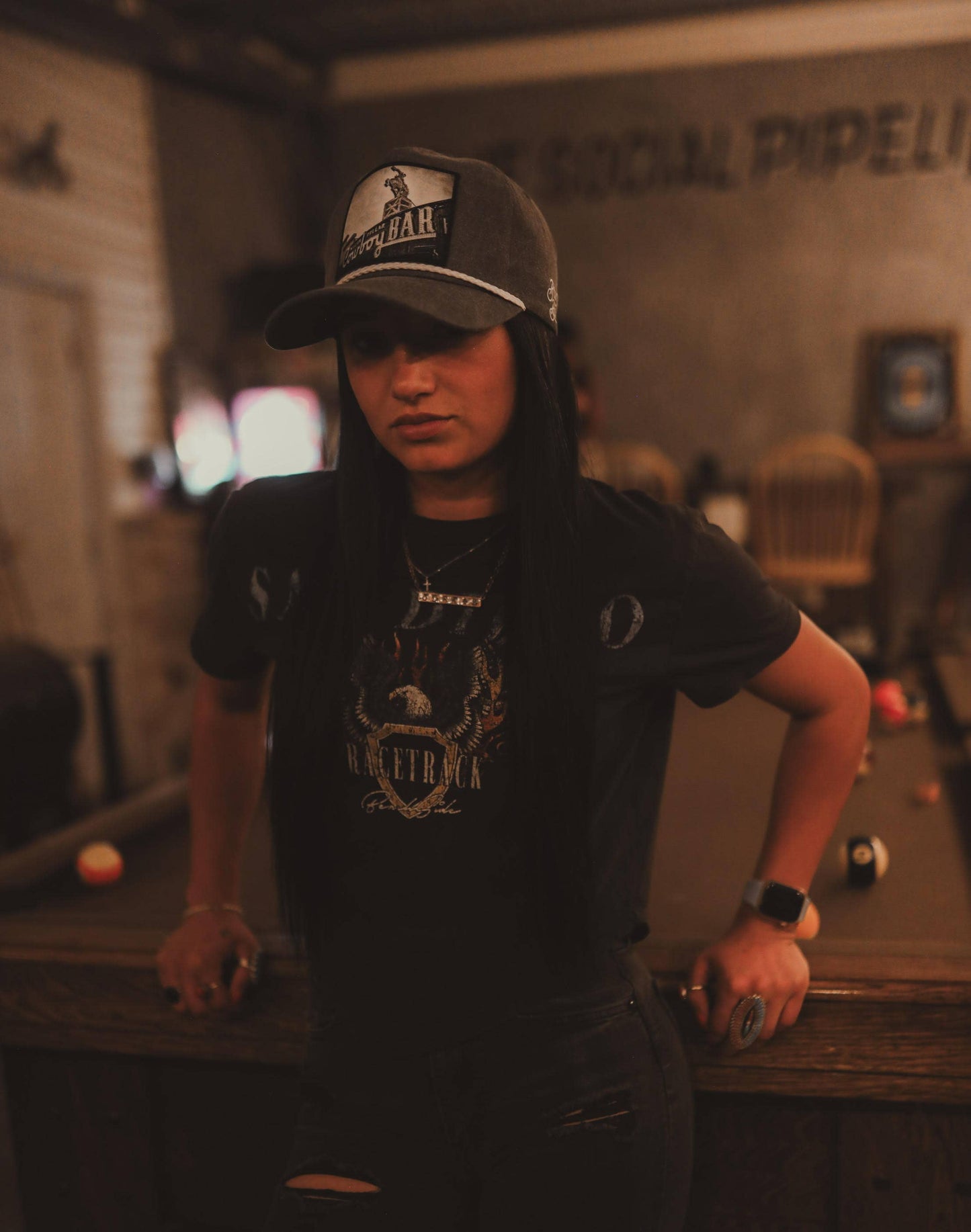 Cowboy Bar Trucker Hat 