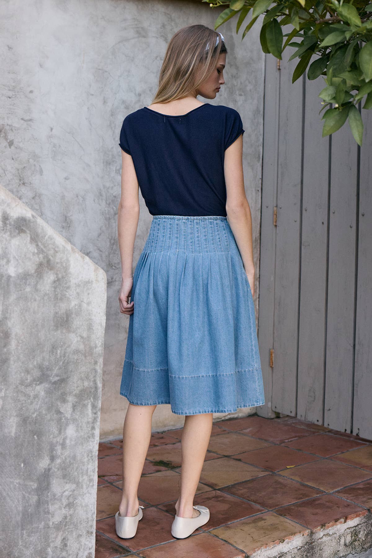 Cap-Sleeve Knit Top | Western Layering