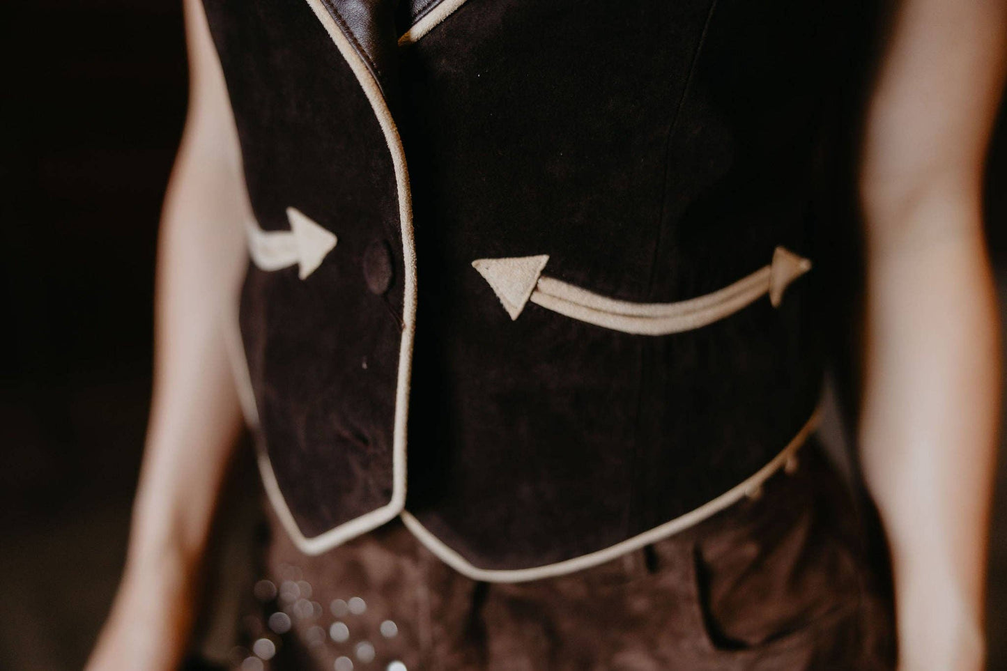 Rodey Quincy Bronc Rider Belle Vest