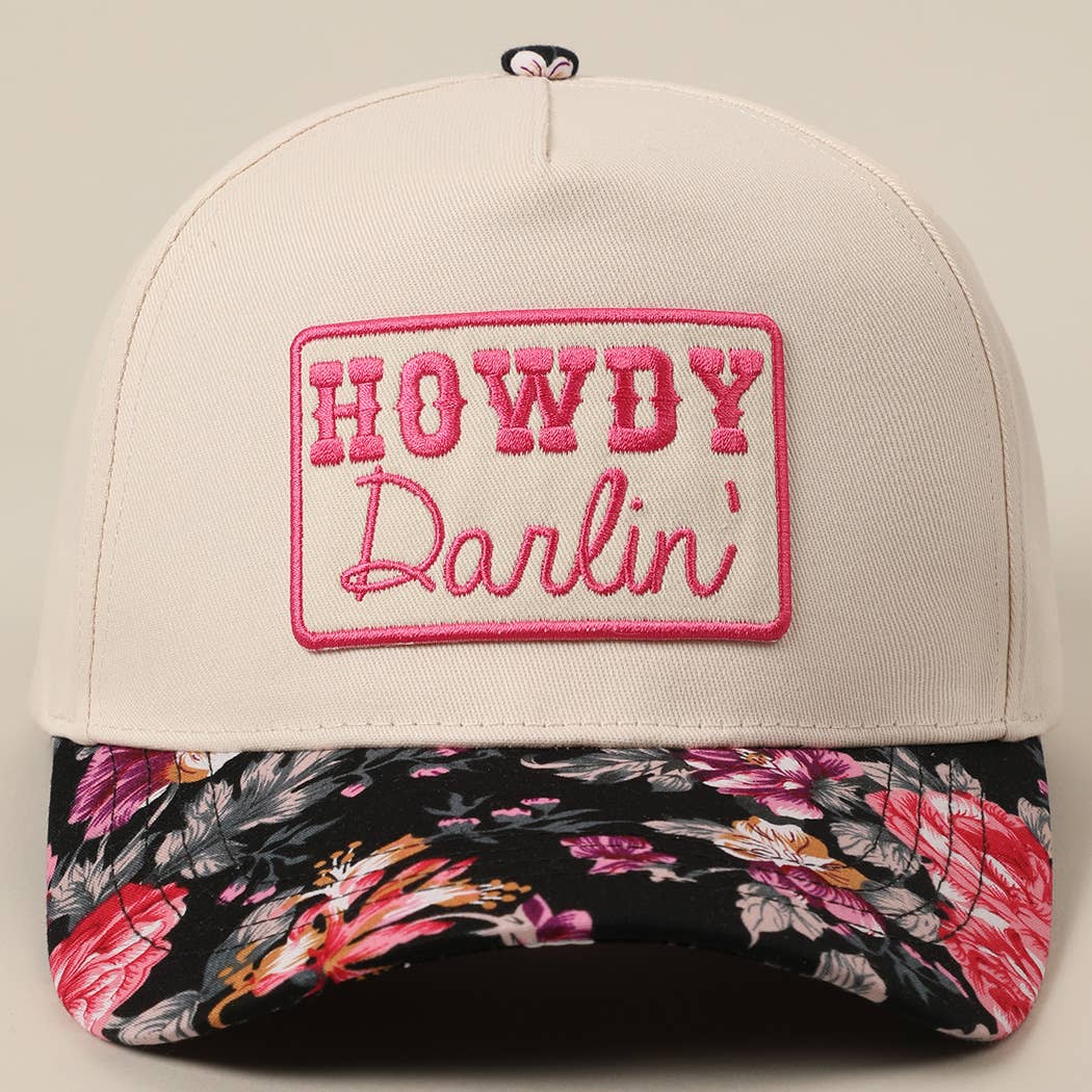 Howdy Darlin’ Cowgirl Trucker Hat