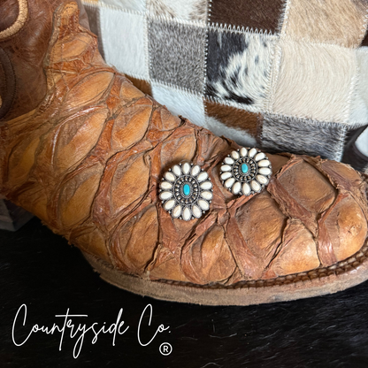 Desert Sky Stone Earrings