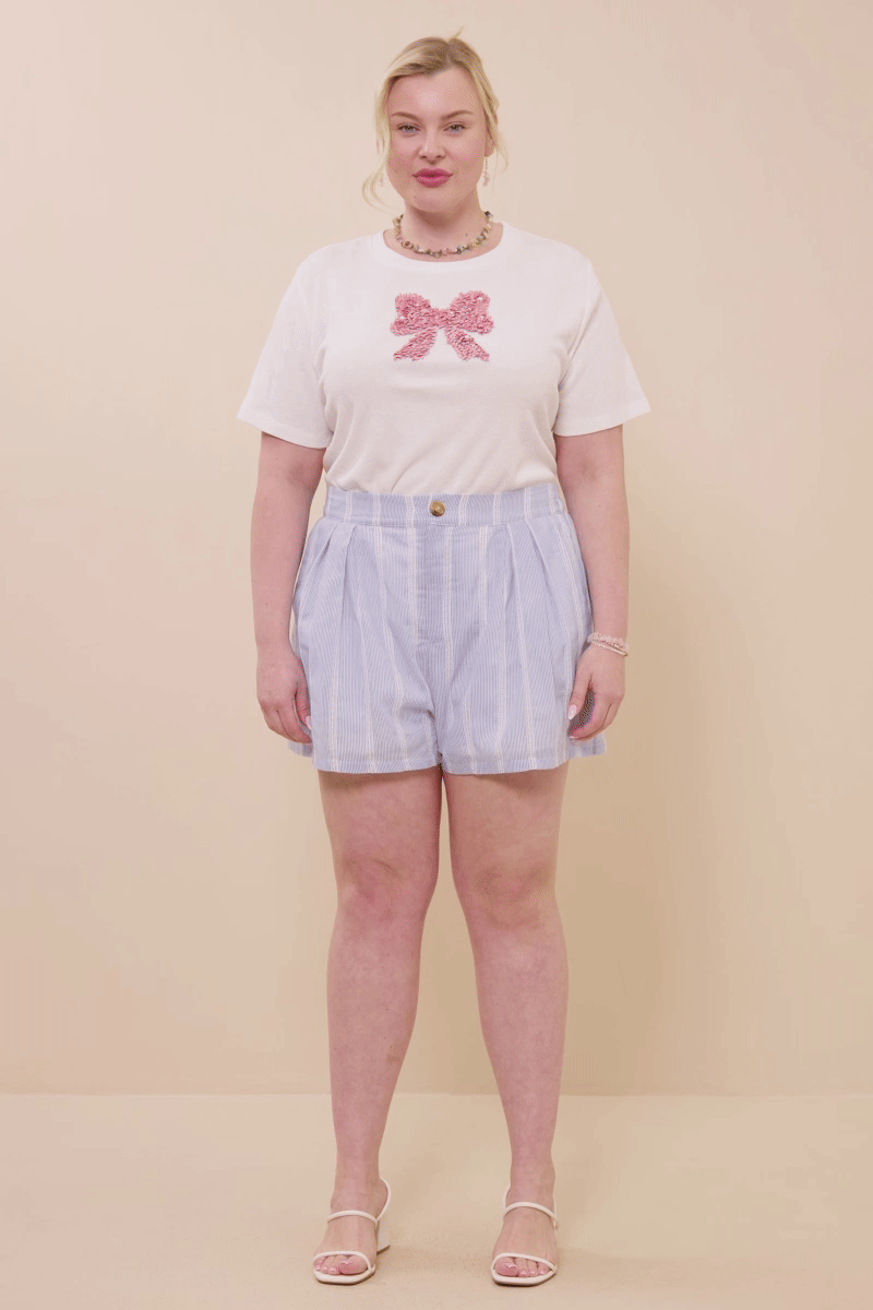 Prairie Eyelet Button Shorts