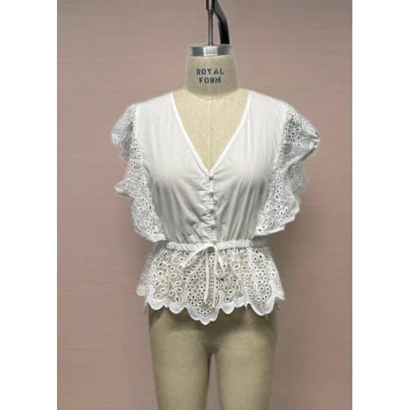 Curvy Cowgirl Eyelet Lace